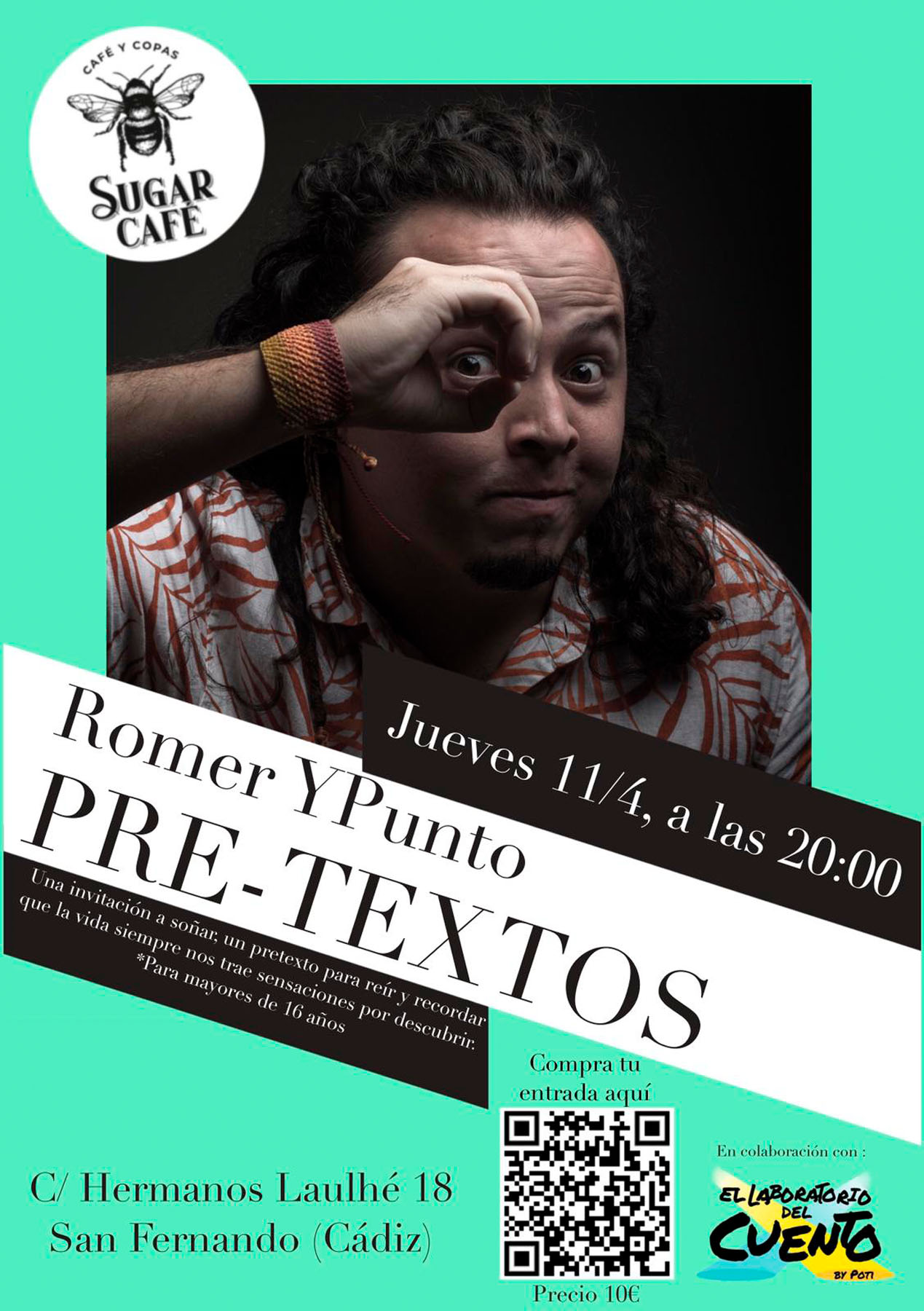 Cartel de «Pre-textos», con Romer Ypunto.